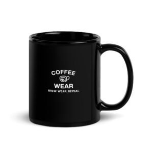 black-glossy-mug-black-11-oz-handle-on-right-6a19bf70ba982.jpg Coffee Wear – Brew. Wear. Repeat. Black Glossy Mug
