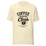 unisex-staple-t-shirt-natural-front-6a1d85aee65fe.jpg Coffee Before Class Teacher T-Shirt | Funny Teacher Coffee Shirt | Back to School Gift for Teachers